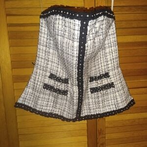White House Black Market Corset Top Sz 10